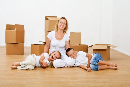 Furniture loading for a Fortis Green removal service