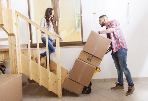 Commercial and domestic removal van service in Fortis Green
