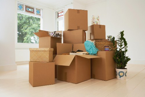 Safe loading of furniture for a North London moving van service