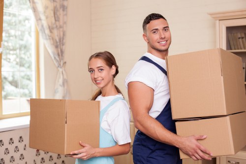 Office removal support for a business move near Fortis Green