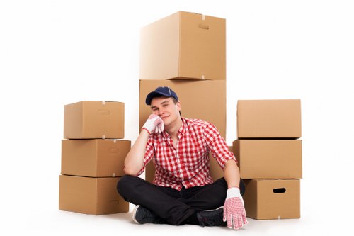 Local removals team planning access and parking for a Fortis Green move